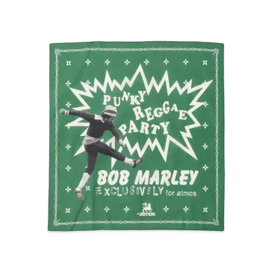 atmos x Bob Marley Punky Reggae Party Bandana "Green"