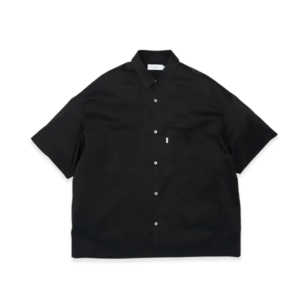 Graphpaper Solotex Twill S/S Oversized Box Shirt "Black"