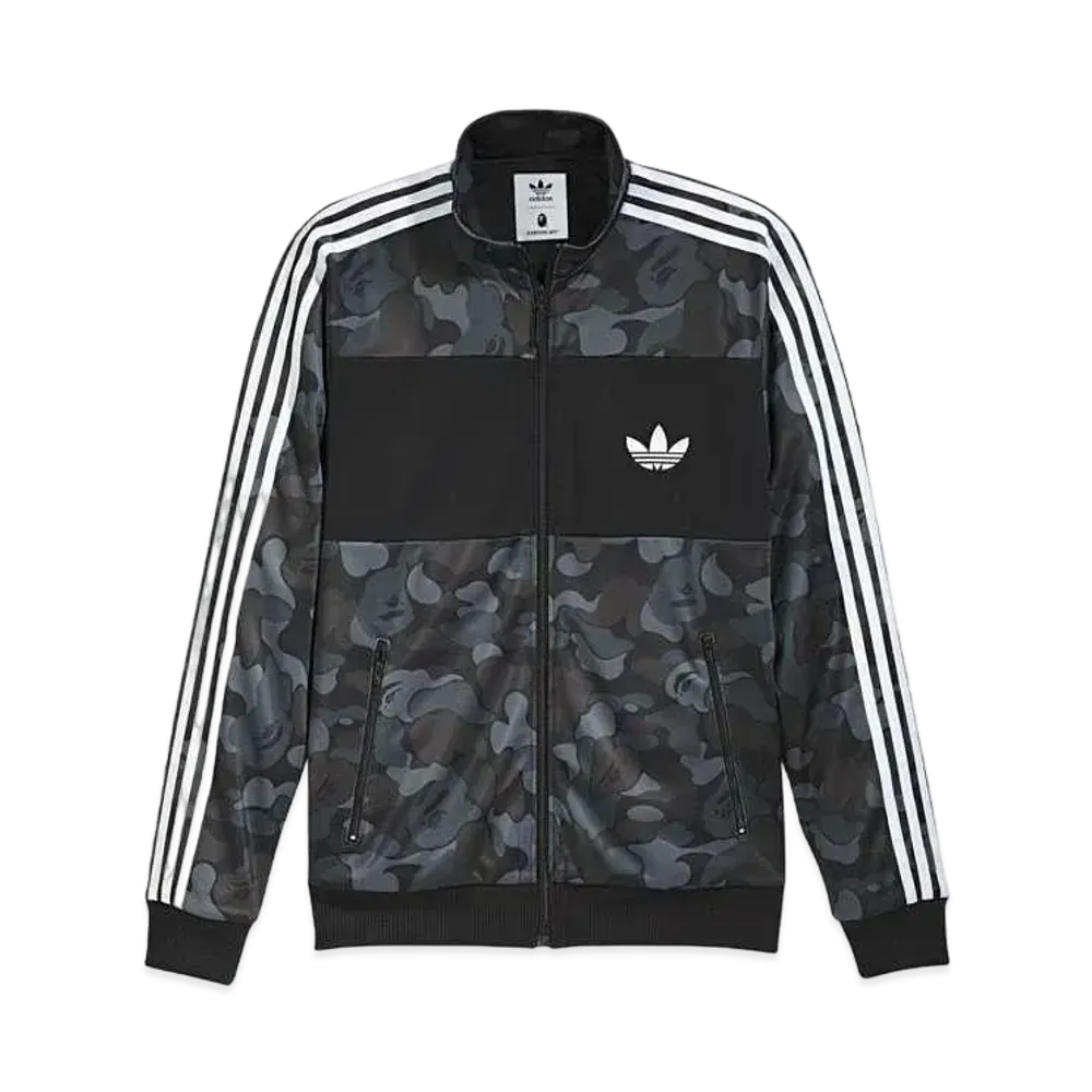 ADIDAS ORIGINALS BY BAPE FIREBIRD TRACKTOP BAPE "Black"