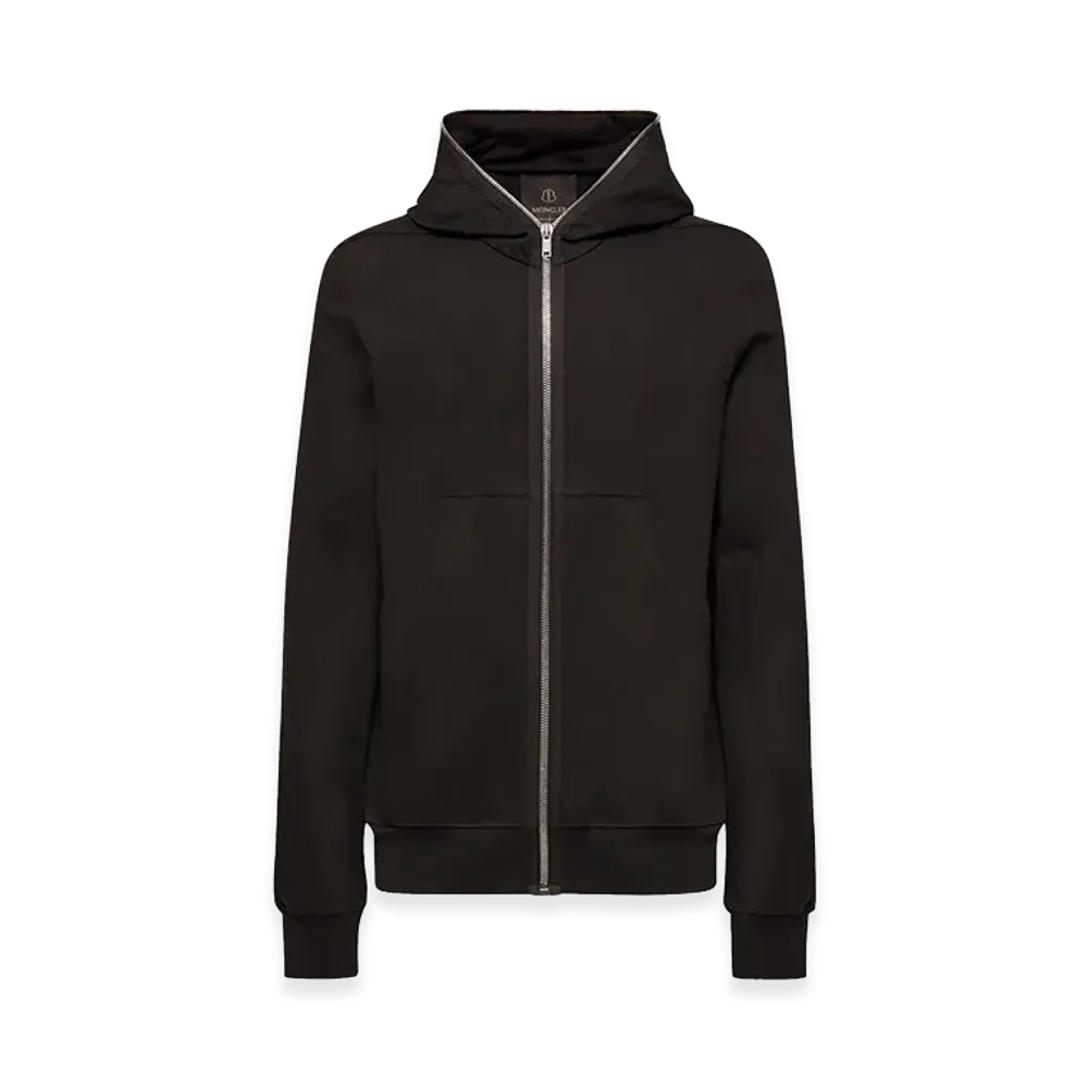 MONCLER x Rick Owens Ziplock Hoodie "Black"