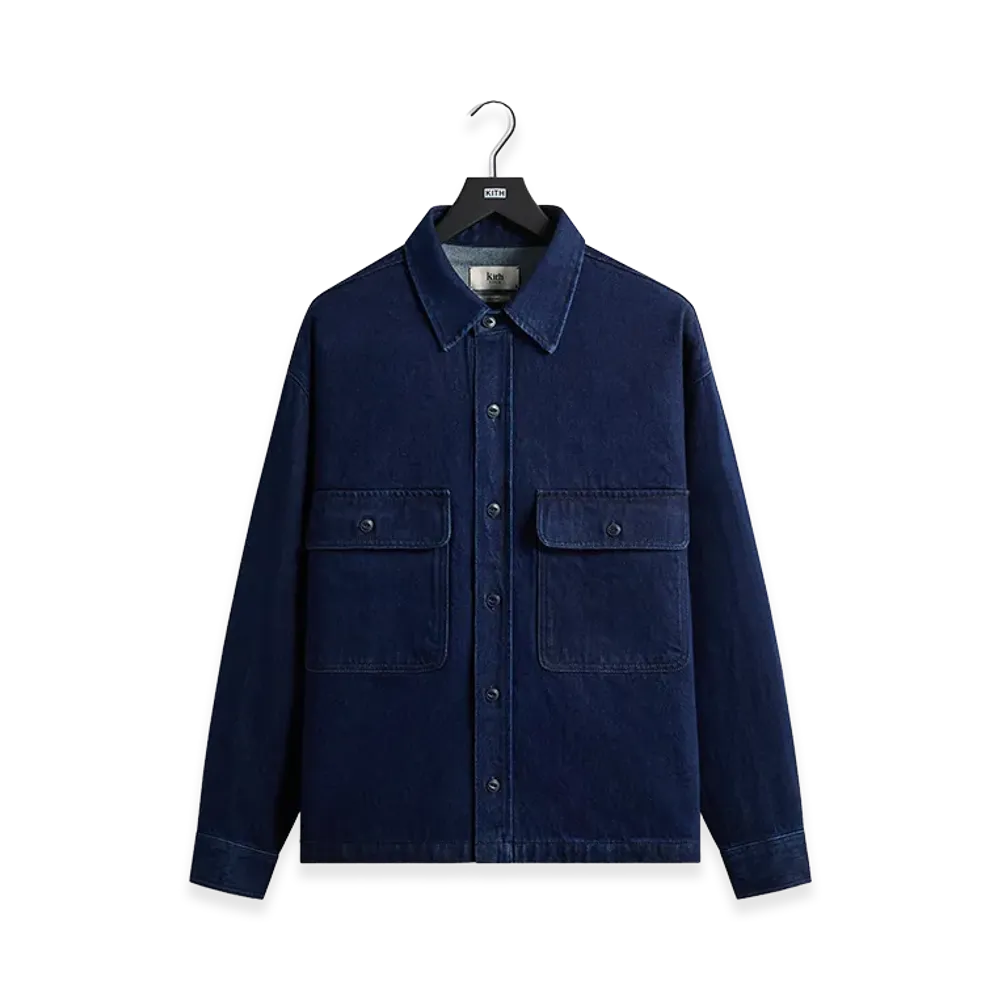 Kith Denim Henson Shirt "Dark Indigo"