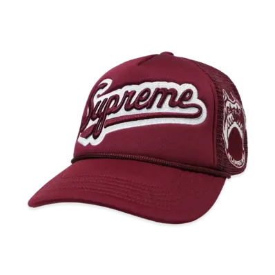 Supreme University Mesh Back 5-Panel "Cardinal"
