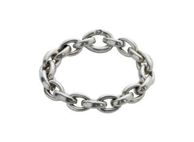 Hermes Acrobat MM Bracelet "Silver"