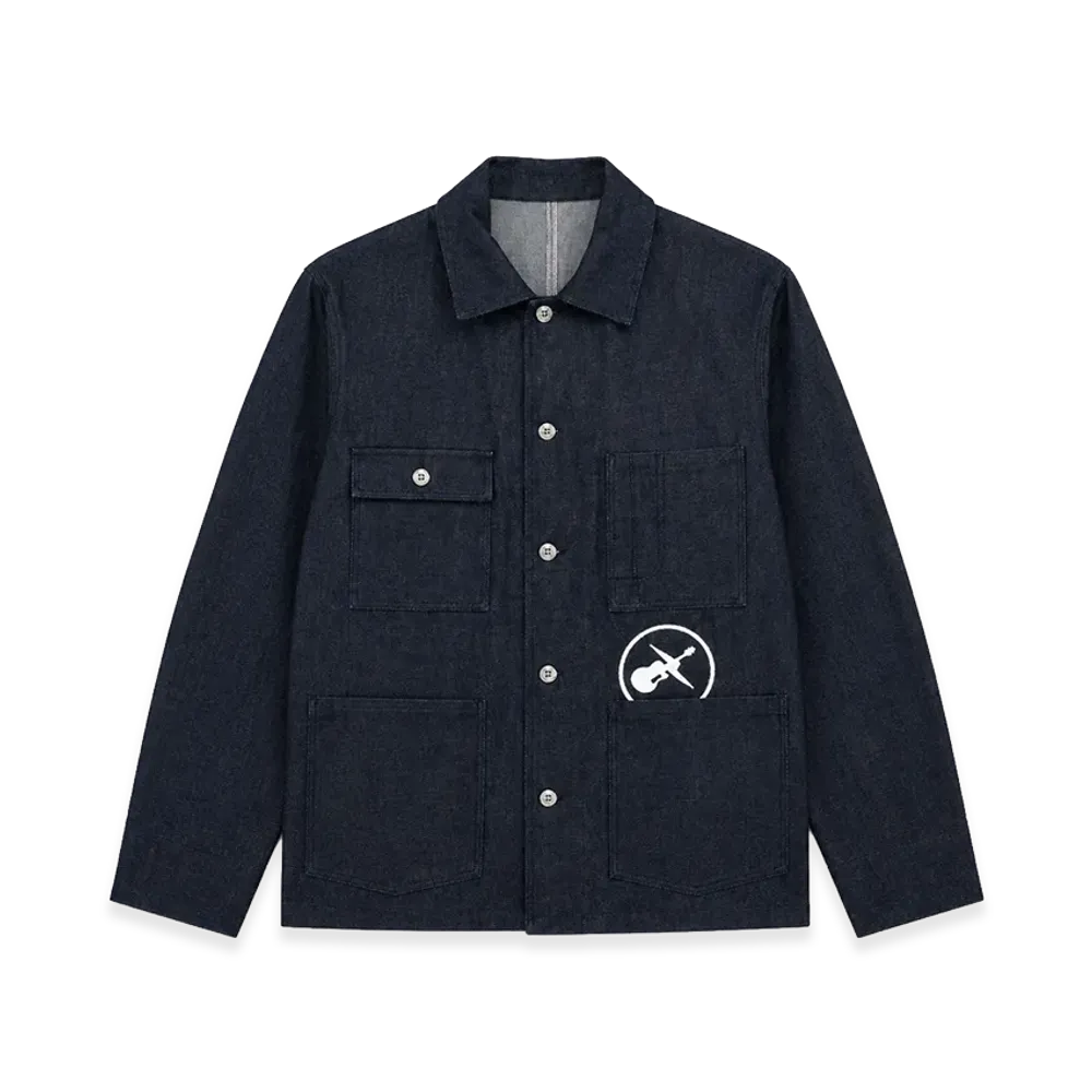 A.P.C. x Fragment Design Grand Jack Jacket "Indigo"