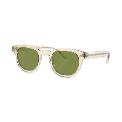 OLIVER PEOPLES Sheldrake Sun-F "Buff/Green"
