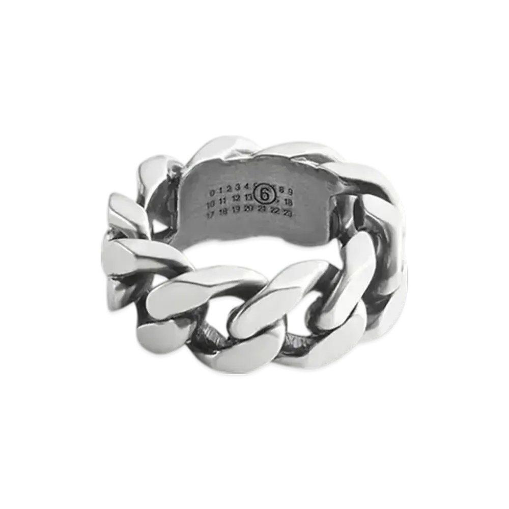 MM6 Maison Margiela Numeric Ring "Silver"
