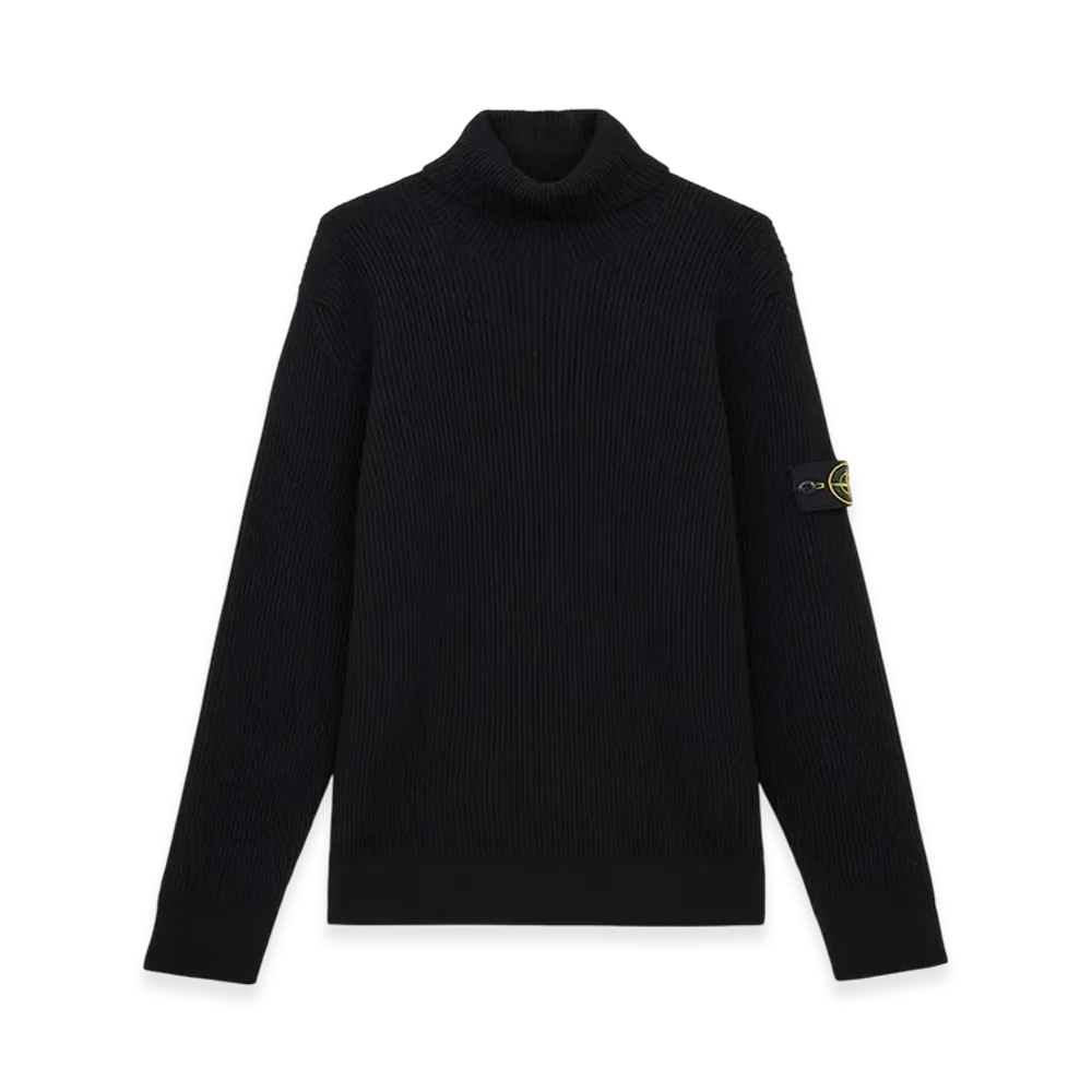 Stone Island 5100052 Full Rib RWS Wool "Black"