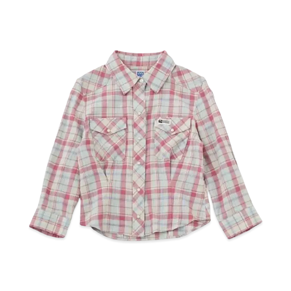 Black Eye Patch x MOUSSY Western Check Shirt "Red"