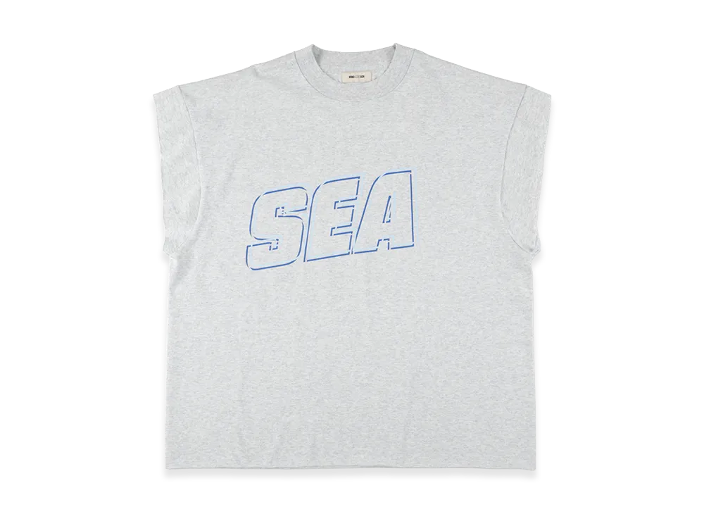 WIND AND SEA Sea Alive Cut Off Tee "Gray"