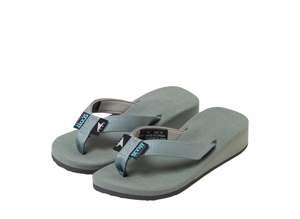Ron Herman x DESCENDANT x Scott Hawaii Kids LA Sandal "Gray"