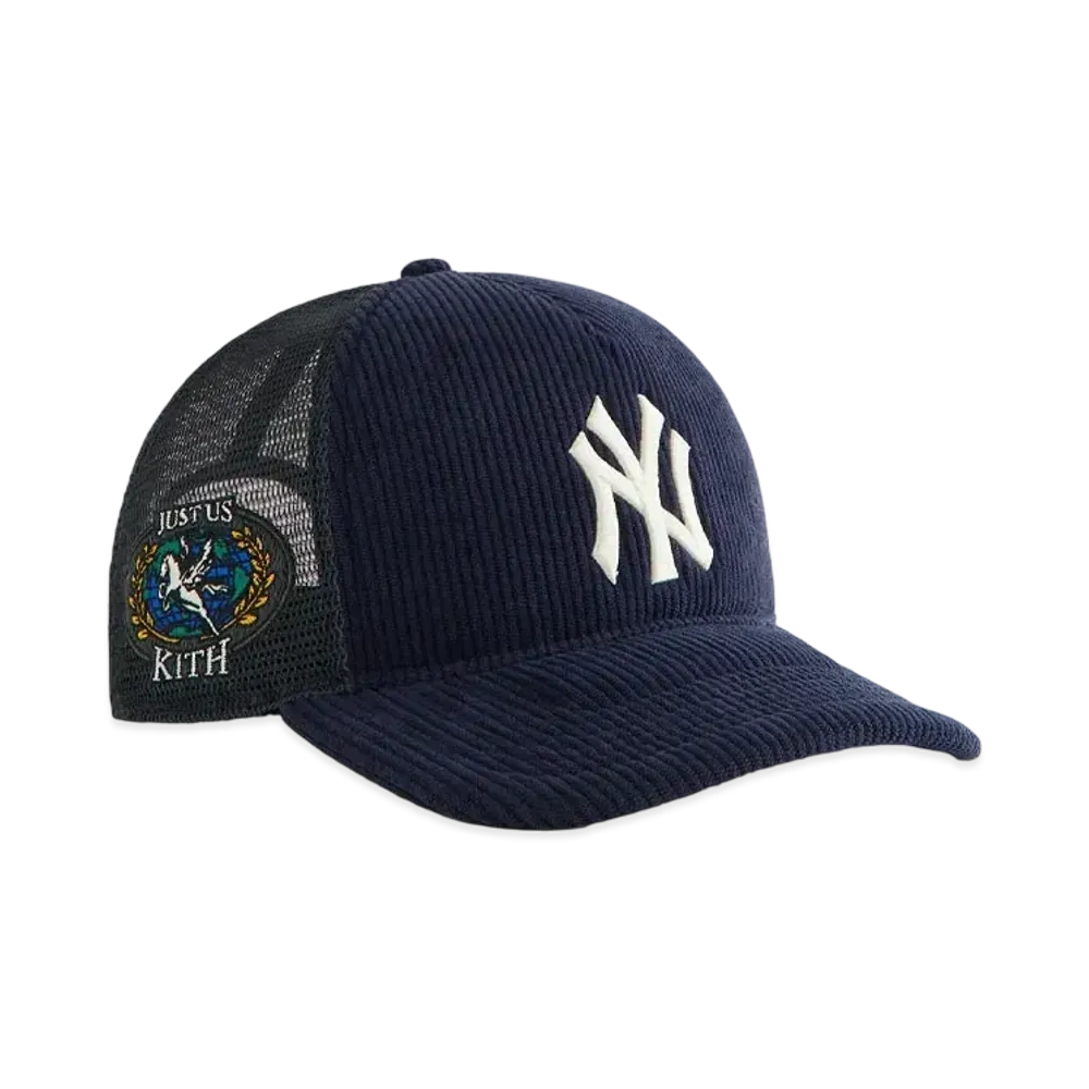 Kith x '47 For The New York Yankees Corduroy Trucker Hat "Nocturnal"