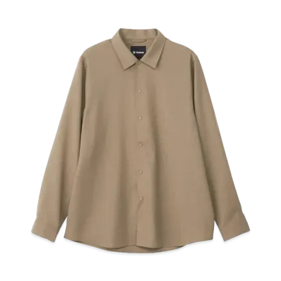 Goldwin Actobent Wool Shirt (Unisex) "Beige"