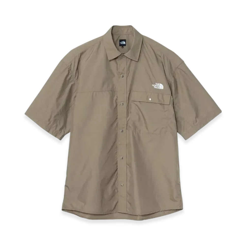 The North Face Short Sleeve Nuptse Shirt "Classic Khaki"