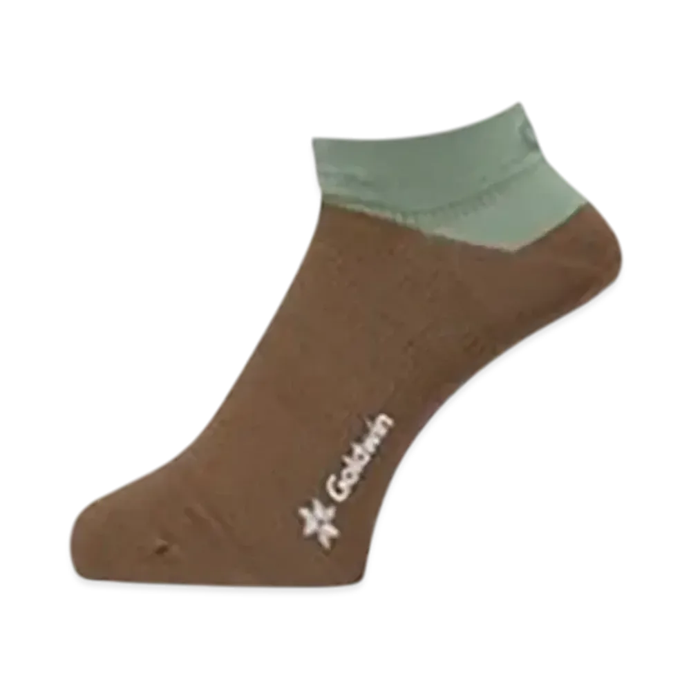 Goldwin Paper Fiber Arch Support Short Socks (C3 Fit/Unisex) "Green Quartzite"