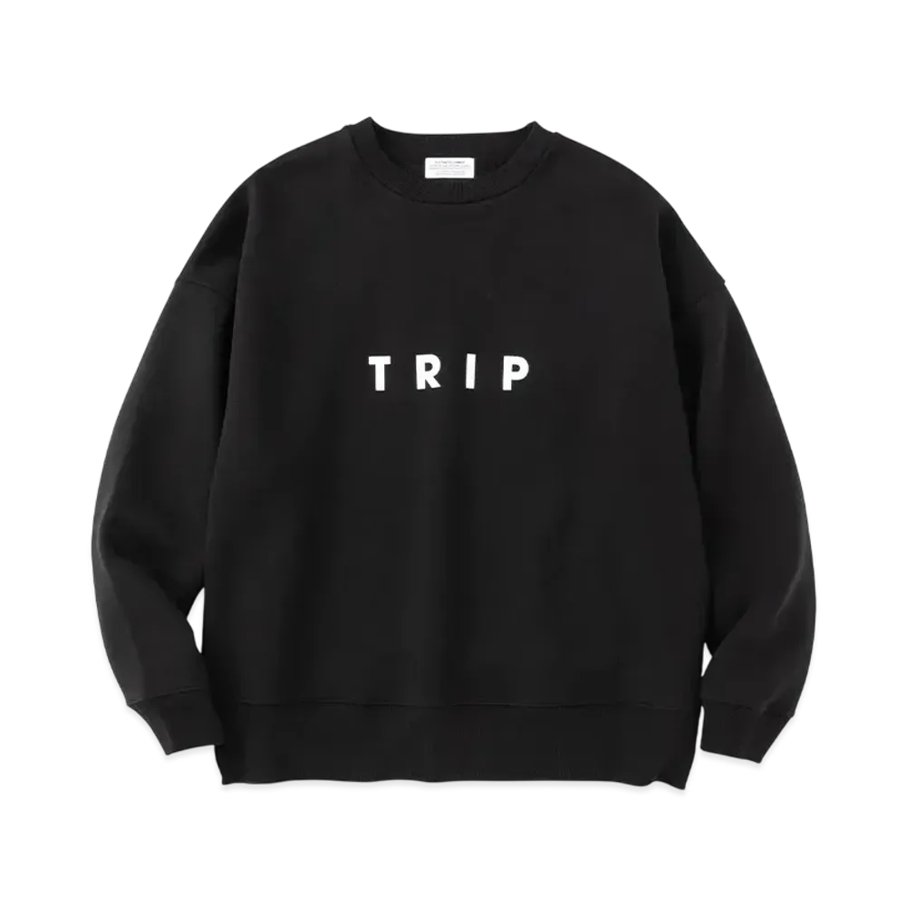 POET MEETS DUBWISE Trip Oversized Sweat 10Oz "Black"