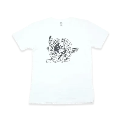 Chrome Hearts Foti Skull Horseshoe Print S/S T-Shirt "White"