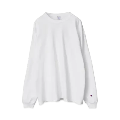 Champion Long Sleeve T-Shirt "White"