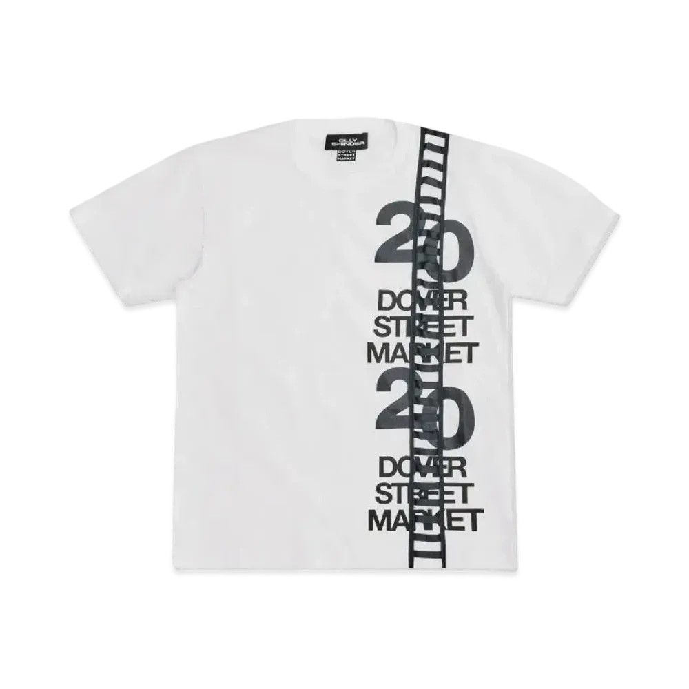 Dover Street Market London x Olly Shinder 20th Anniversary Tee "White"