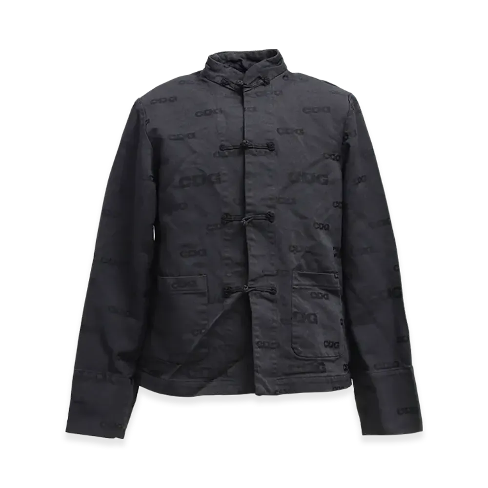 Comme des Garcons CDG Jacquard China Jacket "Black"