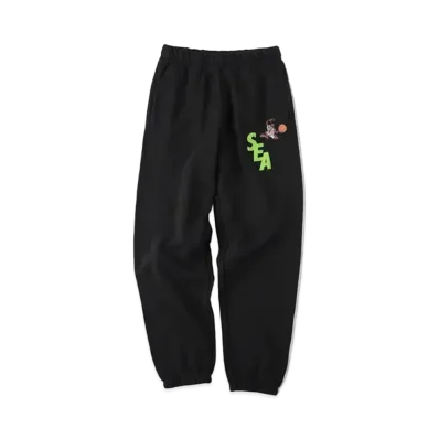 WIND AND SEA SPACE JAM (SPACE JAM-TASMANIAN DEVIL) SWEAT PT "Black"