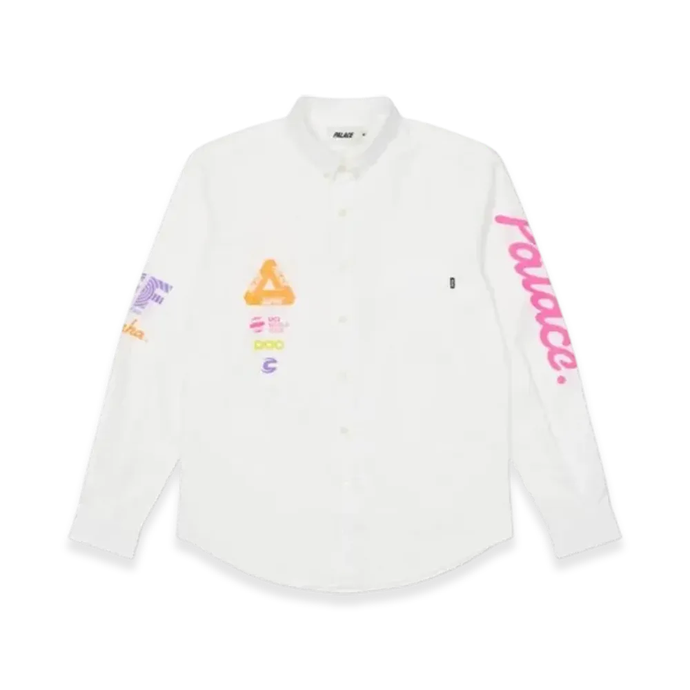 PALACE x Rapha Shirt "White"