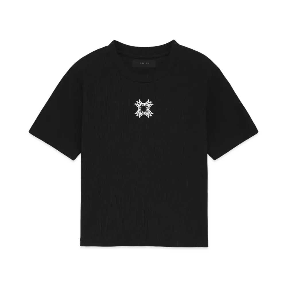 AMIRI Women'S MA Quad Baby Tee "Black"