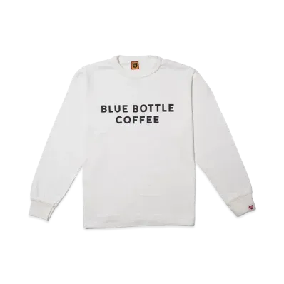 HUMAN MADE x Blue Bottle Long Sleeve T-Shirt "White"