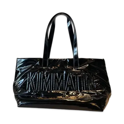 Matin Kim Stitch Big Puffer Bag "Black"