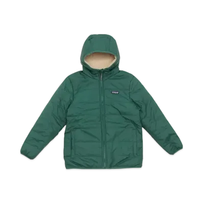 Patagonia Kids Reversible Ready Freddy Hoody "Conifer Green"