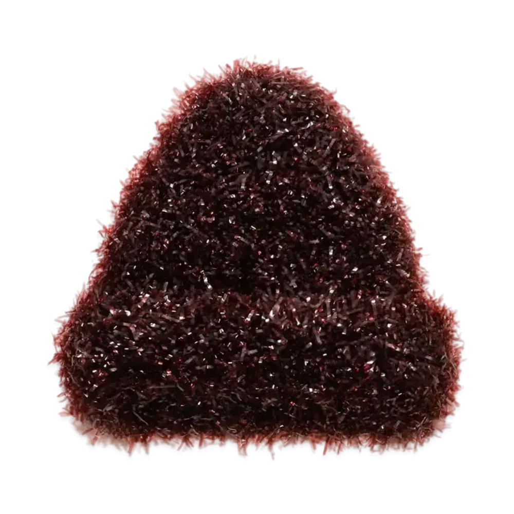 UNDERCOVER Film Fringe Knit Cap "Bordeaux"