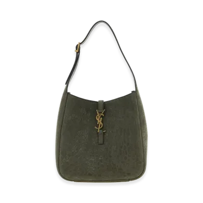 Saint Laurent Women's Micro le 5 A 7 Shoulder Bag "Green"