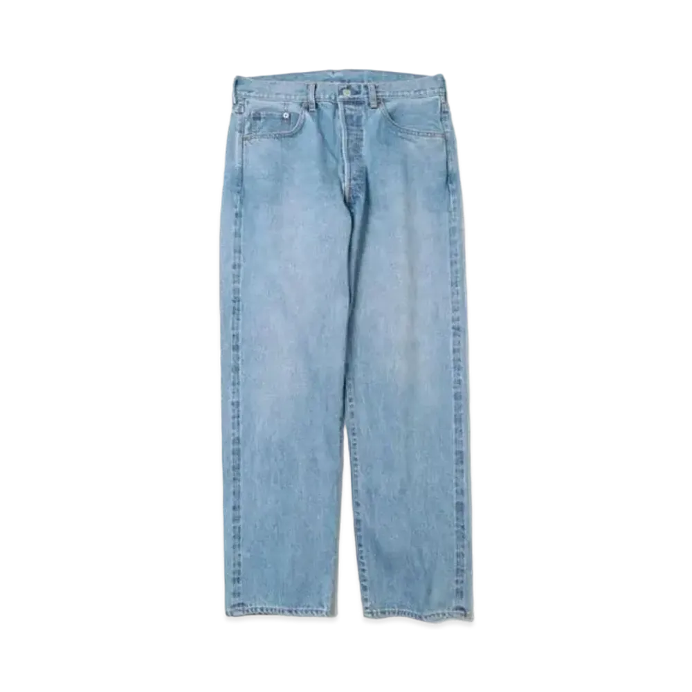 A.PRESSE Washed Denim Pants "Indigo"