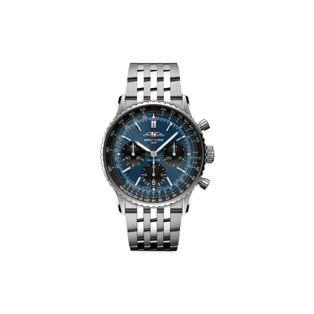 Breitling Navitimer B01 Chronograph 41 "Blue/Black/Stainless Steel"