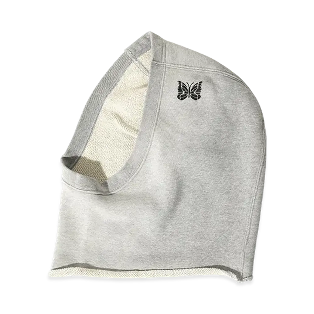 NEEDLES Deconstructed Balaclava Cotton French Terry "Gray"