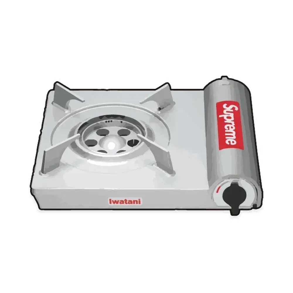 Supreme x Iwatani Portable Butane Stove "Silver"
