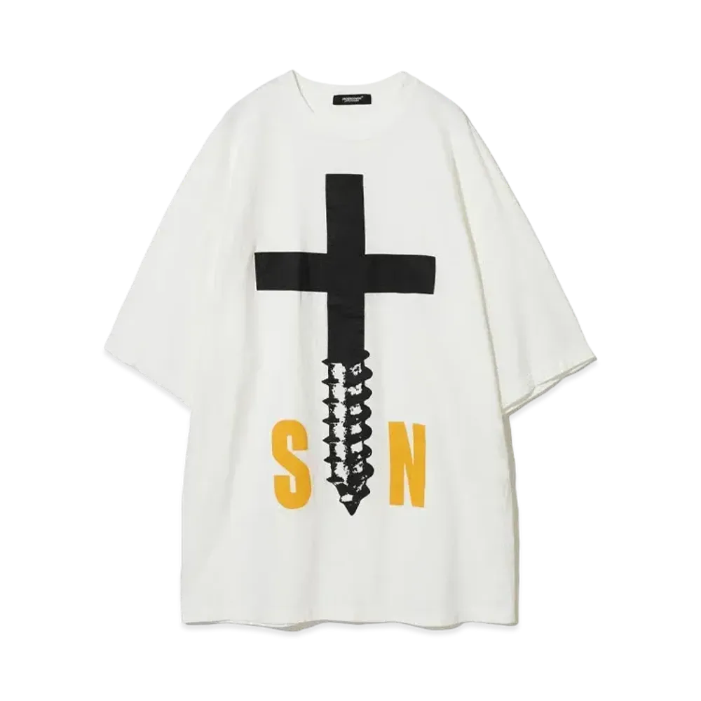 UNDERCOVER Cotton Big T-Shirt "White"