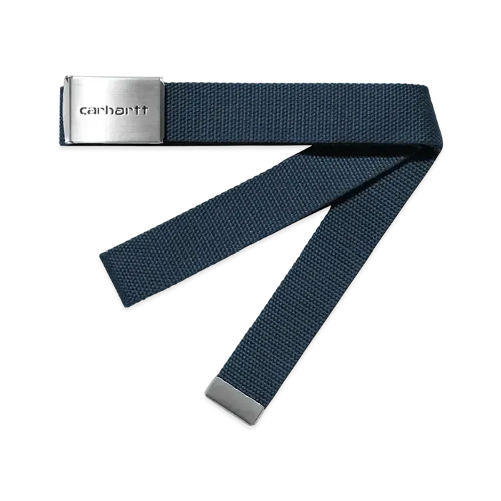 Carhartt WIP Clip Belt Chrome "Ink"