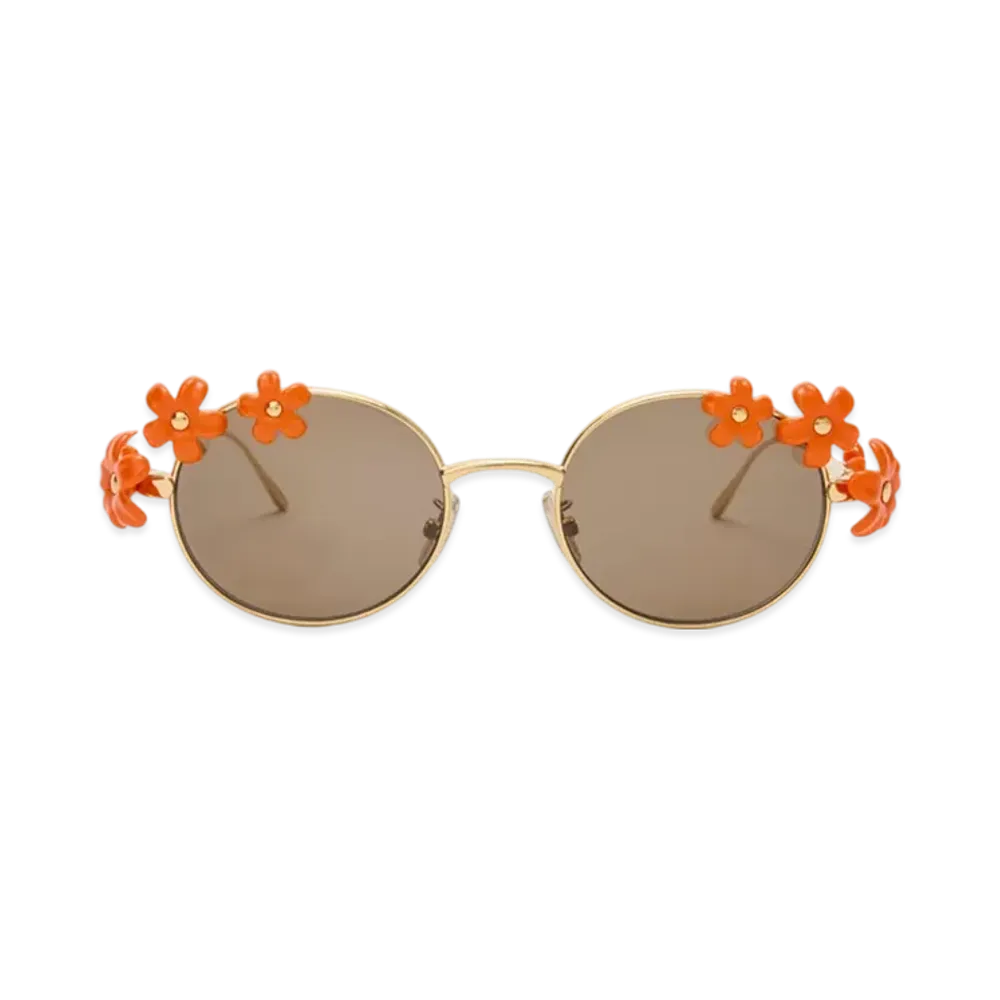 LOEWE Daisy Field Sunglasses "Orange"