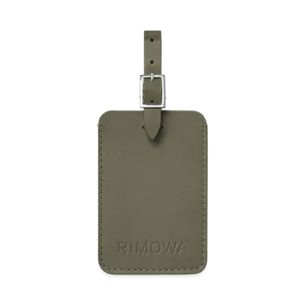 RIMOWA Suitcase Address Tag "Cactus Green"
