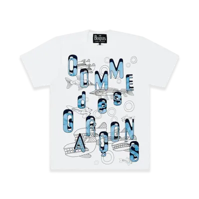 COMME des GARCONS x The Beatles T-Shirt "White"
