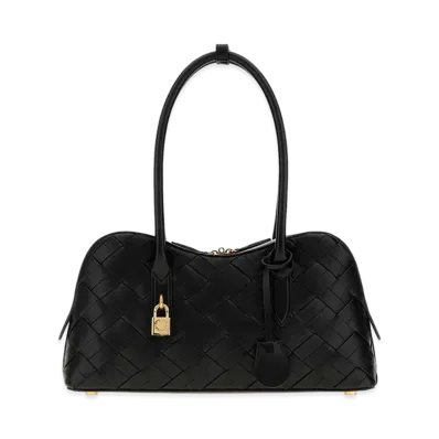 STELLA McCARTNEY Women's Alter Mat Medium Ryder Shoulder Bag "Black"
