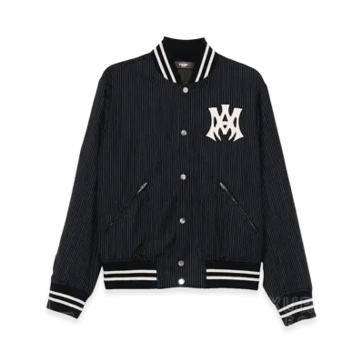 AMIRI Ma Hollywood Pinstripe Bomber "Navy"