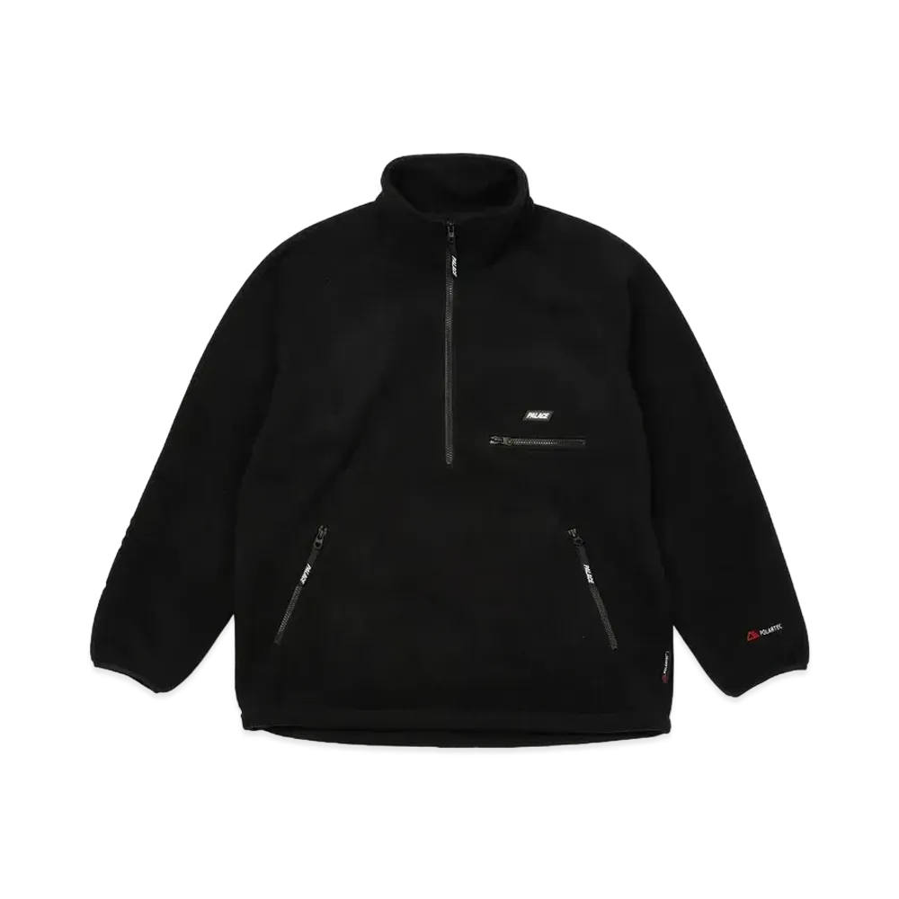 PALACE Polartec Lazer Outer 1/2 Zip "Black"