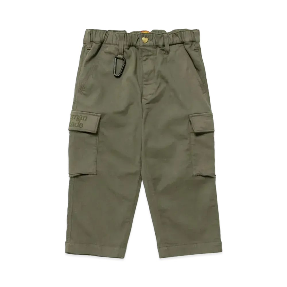 HUMAN MADE GDC RELAX CARGO PANTS "Olive"