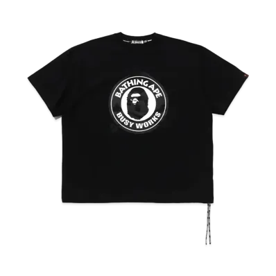 A BATHING APE x mastermind JAPAN Busy Work Relaxed Fit Tee "Black"