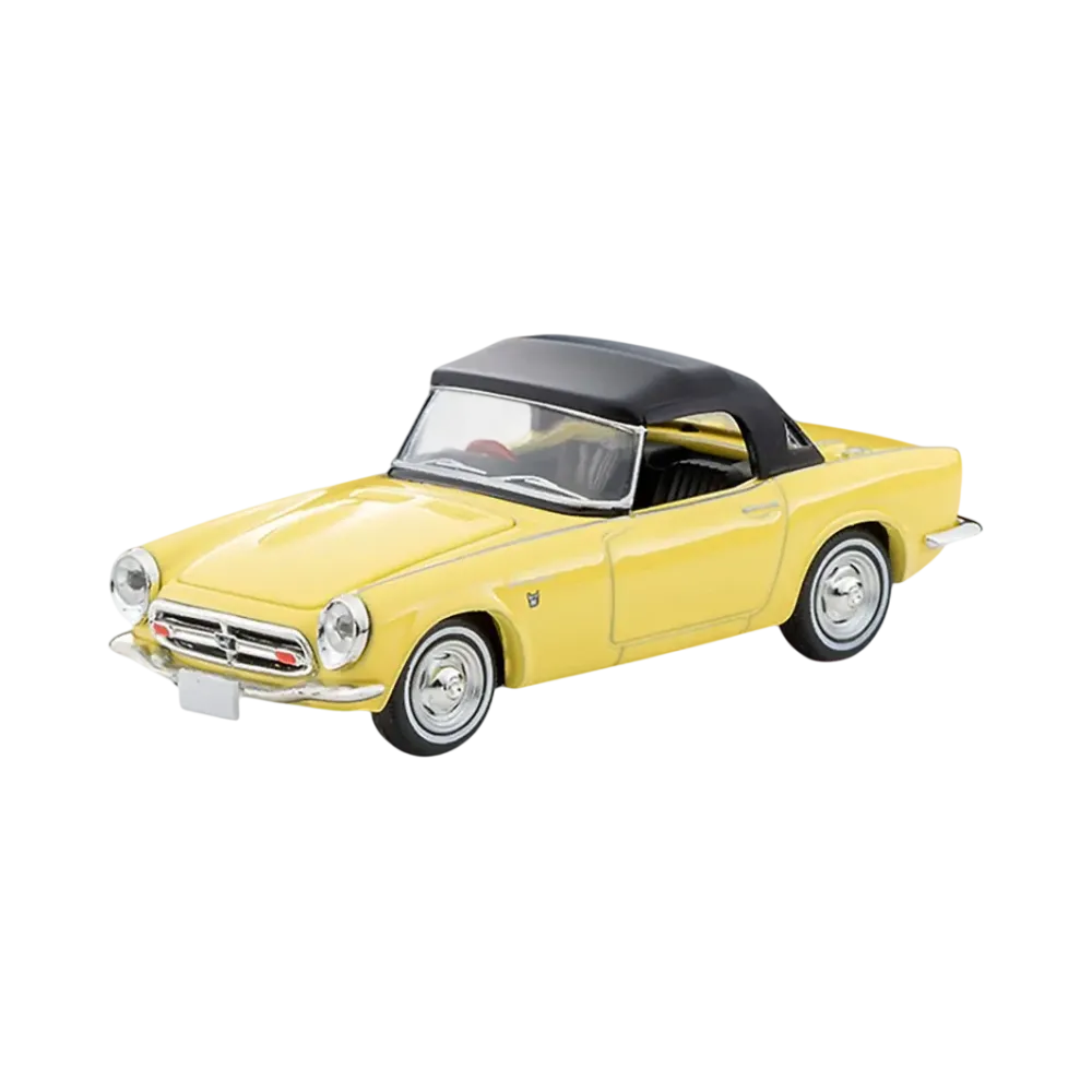 TOMYTEC "TOMICA LIMITED VINTAGE" 1/64 LV-200b Honda S800 Closed Top (Yellow)