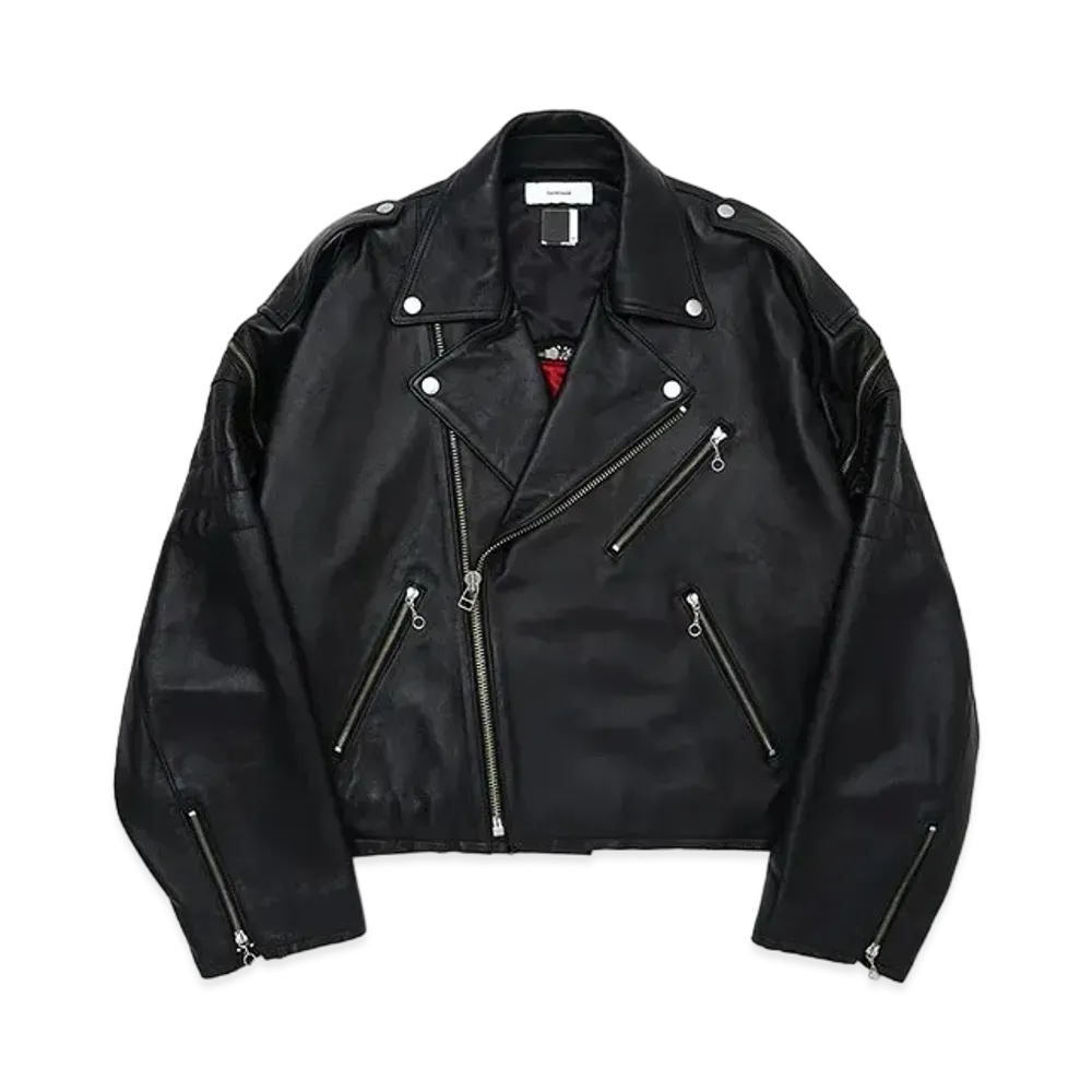 AVIREX x FACETASM ZIP RIDERS JACKET "BLACK"