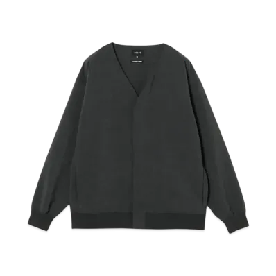 BEAMS Everett Cardigan "Charcoal"