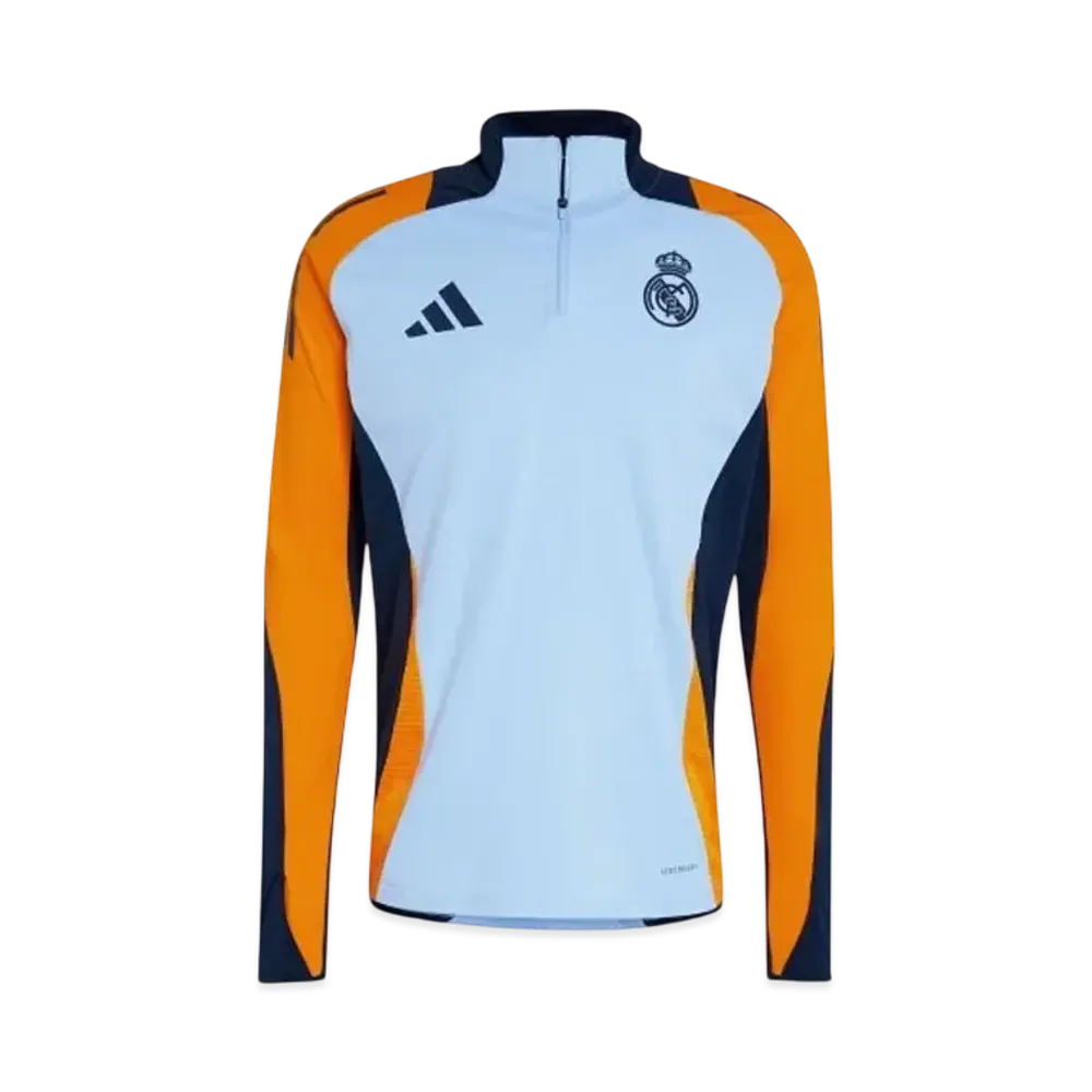 adidas Real Madrid Tiro 24 Competition Training Top "Glow Blue/Crew Orange/Team Navy Blue 2" "Glow Blue/Crew Orange/Team Navy Blue 2"
