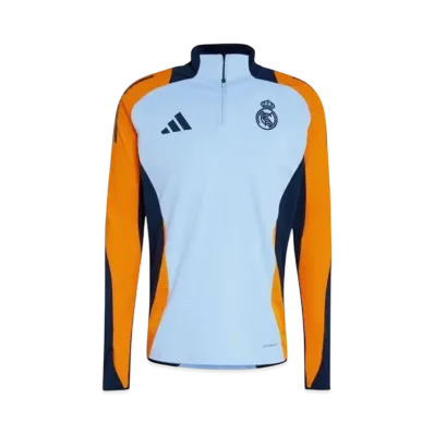 adidas Real Madrid Tiro 24 Competition Training Top "Glow Blue/Crew Orange/Team Navy Blue 2" "Glow Blue/Crew Orange/Team Navy Blue 2"